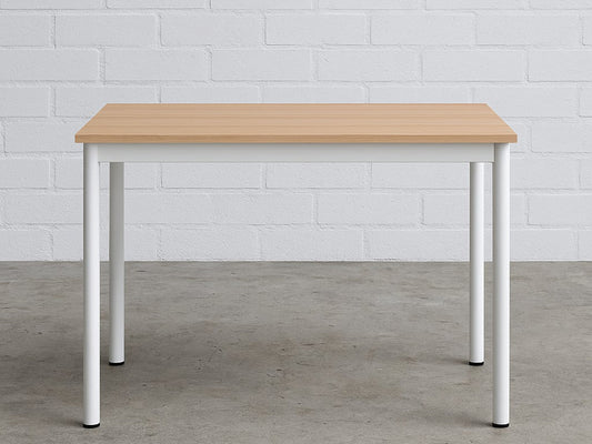 Samba table with four straight legs, height 72 cm