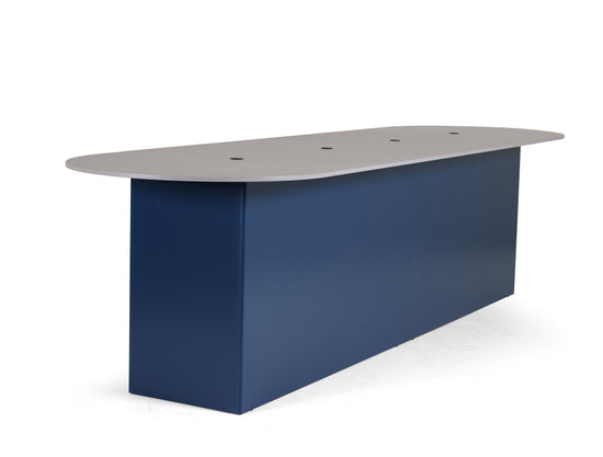 Projektbord 420x120 cm, höjd 105 cm